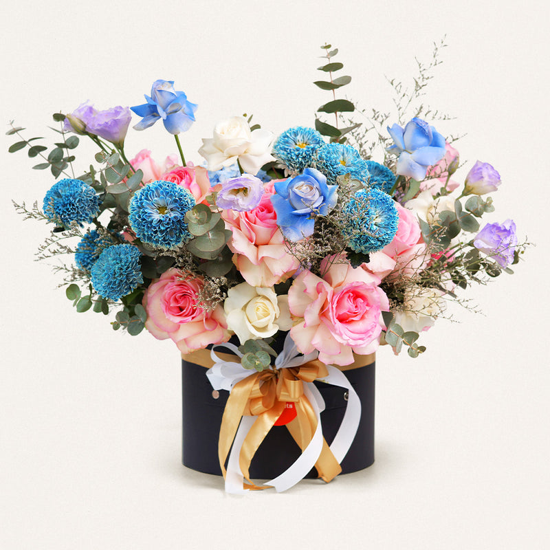 Bloom Box Bunga Mawar Nicole | Three Bouquets