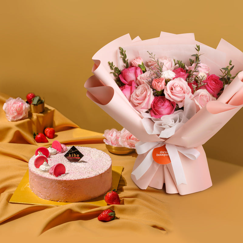 Birthday Package Three Bouquets