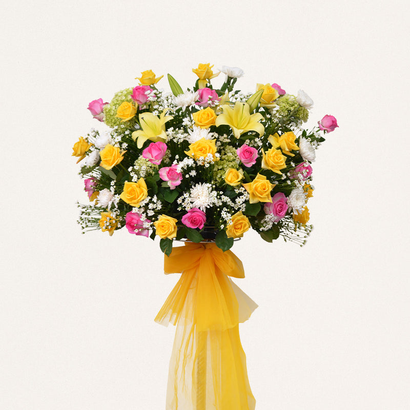 jual happy day standing flower