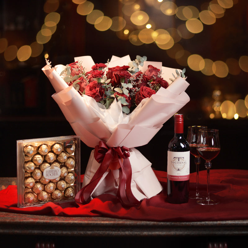 Anniversary Package Three Bouquets