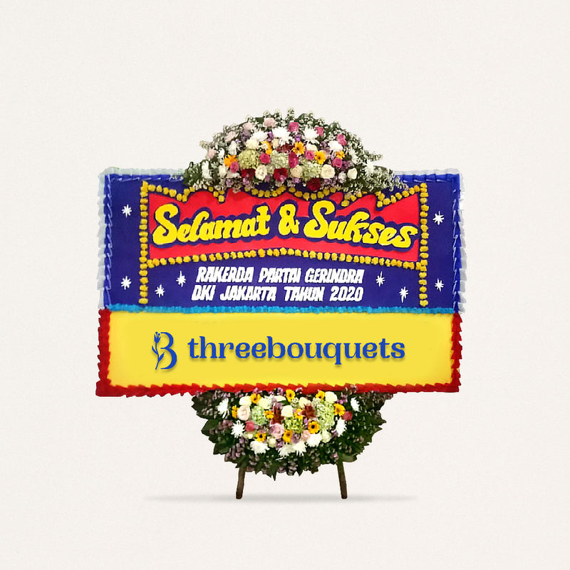 Best Wishes Three Bouquets