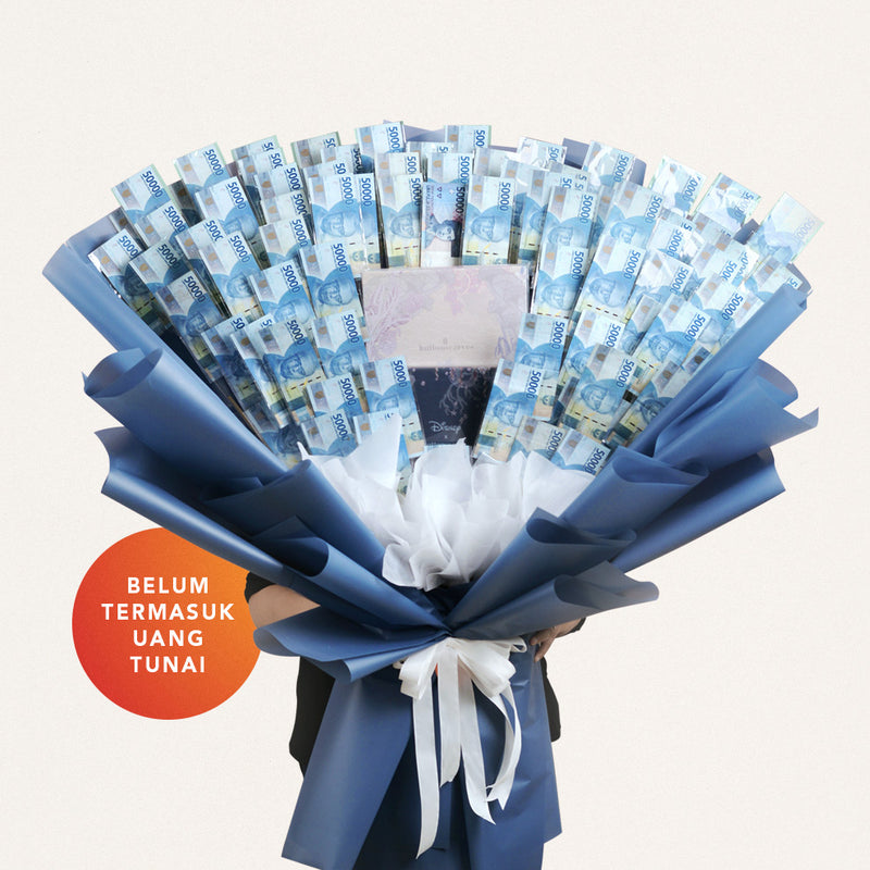 Kerangka 50K Money Bouquet Three Bouquets