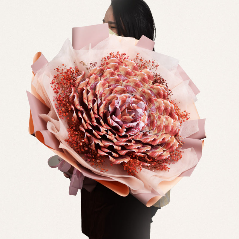 Buket Uang 100 Ribu Premium Jakarta | Three Bouquets