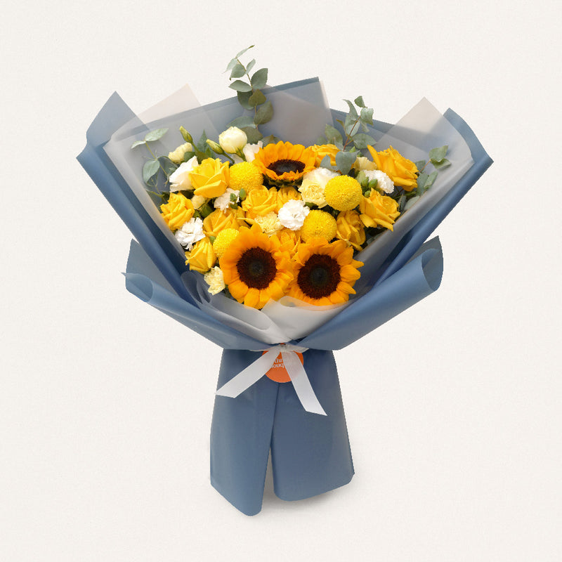 Sunny Three Bouquets