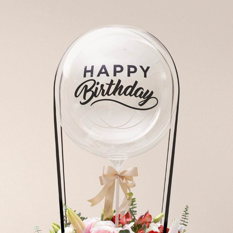 Balloon for Bloom Box - Three Bouquets