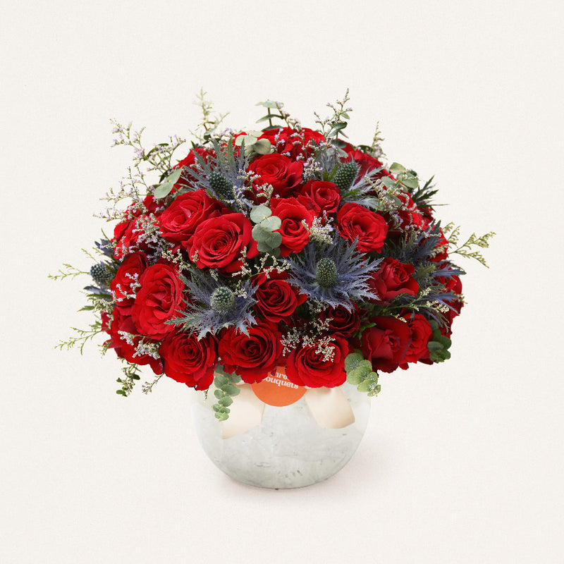 Carmine Three Bouquets