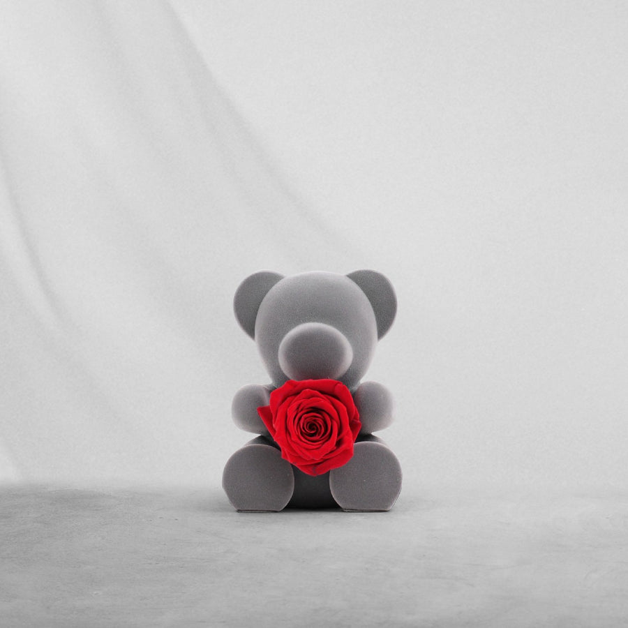 Rose Bear Doll - Three Bouquets